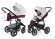 Коляска 2 в 1 Esspero Grand Discovery (шасси Graphite) Maroon leatherette