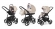 Коляска 3 в 1 Esspero Newborn Lux (шасси Black) Khakki Beige