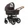 Коляска 2 в 1 Emmaljunga Mondial Leatherette (шасси Duo S Outdoor) Esspreso Leatherette