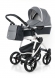 Коляска для новорожденных Esspero Newborn Lux Alu (шасси White) Grey