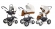 Коляска 3 в 1 Esspero Grand Discovery (шасси Graphite White) Orange leatherette