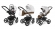 Коляска 3 в 1 Esspero Grand Tour Canella leatherette