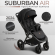 Прогулочная коляска Sweet Baby Suburban Compatto Black (Air)