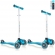 Самокат Y-SCOO RT GLOBBER My Free NEW Technology blue aqua