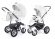 Коляска 2 в 1 Esspero Grand Discovery (шасси Graphite White) Argtic leatherette