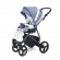Прогулочная коляска Esspero Grand Newborn Lux (шасси Graphite) Jeans Blue