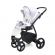 Прогулочная коляска Esspero Grand Newborn Lux (шасси Black) Grey Diamond