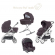 Коляска 3 в 1 Inglesina Trilogy System Marron Glace/Trilogy White