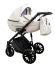 Коляска 2 в 1 Peppy Fortis белая кожа