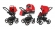 Коляска 3 в 1 Esspero Tour Alu (шасси Graphite) Red