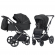 Коляска 2 в 1 Carrello Aurora CRL-6505 Cosmic Black CHROME