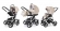 Коляска 3 в 1 Esspero Newborn Lux (шасси Grey) Khakki Beige