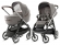 Коляска 2 в 1 Inglesina Aptica System Duo Mineral Grey Melange/Graphite Coffee