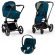 Коляска 3 в 1 Cybex Priam IV (шасси Matt Black) Mountain Blue