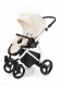 Прогулочная коляска Esspero Newborn Lux (шасси White) Cream