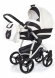 Коляска для новорожденных Esspero Newborn Lux (шасси Grey) White