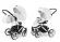 Коляска 2 в 1 Esspero Grand Magic Pro (шасси White) Argtic leatherette
