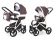 Коляска 2 в 1 Esspero Newborn Lux (шасси Beige) Brown Lux