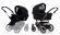 Коляска 2 в 1 Emmaljunga Edge Duo Combi Competition (шасси Duo S Lounge) Black