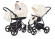 Коляска 2 в 1 Esspero Newborn Lux (шасси Graphite) Cream