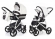 Коляска 2 в 1 Esspero Newborn Lux (шасси Grey) White