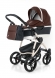 Коляска для новорожденных Esspero Newborn Lux Alu (шасси Beige) Brown