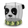 Батут UNIX Kids 4.6 ft (140 cm) PANDA