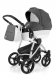 Коляска для новорожденных Esspero Grand Newborn Lux (шасси Grey) Grafite leatherette