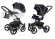  Коляска 2 в 1 Esspero Tour Leatherette (шасси Graphite) Royal Deep Ocean