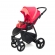 Прогулочная коляска Esspero Grand Newborn Lux (шасси Black) Red Sunset