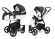 Коляска 2 в 1 Esspero Grand Newborn Lux (шасси Chrome) Nappa Graphite