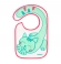 Нагрудник BabyOno Я играю на липучке 6+