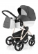 Коляска для новорожденных Esspero Grand Newborn Lux (шасси Beige) Grafite leatherette