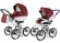 Коляска 2 в 1 Esspero Grand Classic (шасси Grey) Cherry leatherette