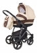 Коляска для новорожденных Esspero Newborn Lux (шасси Graphite) Beige Brown