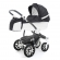 Коляска для новорожденных Esspero Grand Discovery (шасси Graphite White) Nappa Graphite