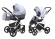 Коляска 2 в 1 Esspero Grand Newborn Lux (шасси White) Grey Stone