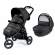 Коляска 2 в 1 Peg-Perego Book Cross Modular System Bloom Black