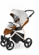 Прогулочная коляска Esspero Grand Newborn Lux (шасси Beige) Orange leatherette