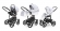 Коляска 3 в 1 Esspero Grand Magic (шасси Chrome) Grey Diamond