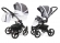  Коляска 2 в 1 Esspero Tour Leatherette (шасси Graphite) Royal Light Grey