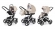 Коляска 3 в 1 Esspero Newborn Lux (шасси White) Khakki Beige