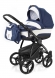  Коляска для новорожденных Esspero Newborn Lux (шасси Black) Navy Lux