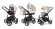 Коляска 3 в 1 Esspero Newborn Lux (шасси Black) Khakki Lux