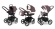 Коляска 3 в 1 Esspero Magic Pro (шасси Black) Brown Lux