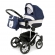 Коляска для новорожденных Esspero Magic Pro (шасси White) Navy Grey