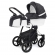 Коляска для новорожденных Esspero Grand Newborn Lux (шасси Chrome) Nappa Graphite