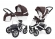 Коляска 2 в 1 Esspero Grand Discovery (шасси White) Nappa Brown