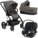Коляска 3 в 1 Cybex Balios Lux BLK Soho Grey