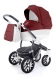 Коляска для новорожденных Esspero Grand Discovery (шасси Graphite White) Cherry leatherette